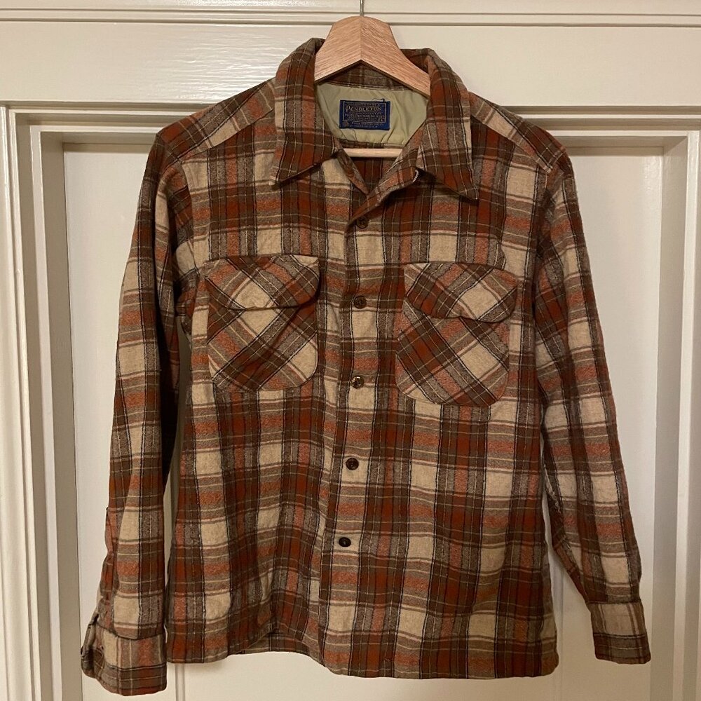 vintage 70's Pendleton flannel shirt
